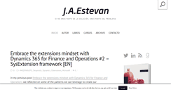 Desktop Screenshot of jaestevan.com